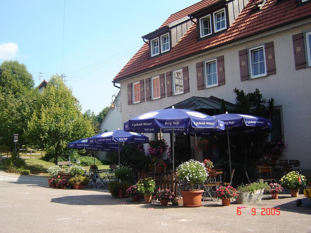 Gasthof Zum Lamm Gomadingen Exteriör bild